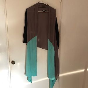 DKNY wrap sweater size S